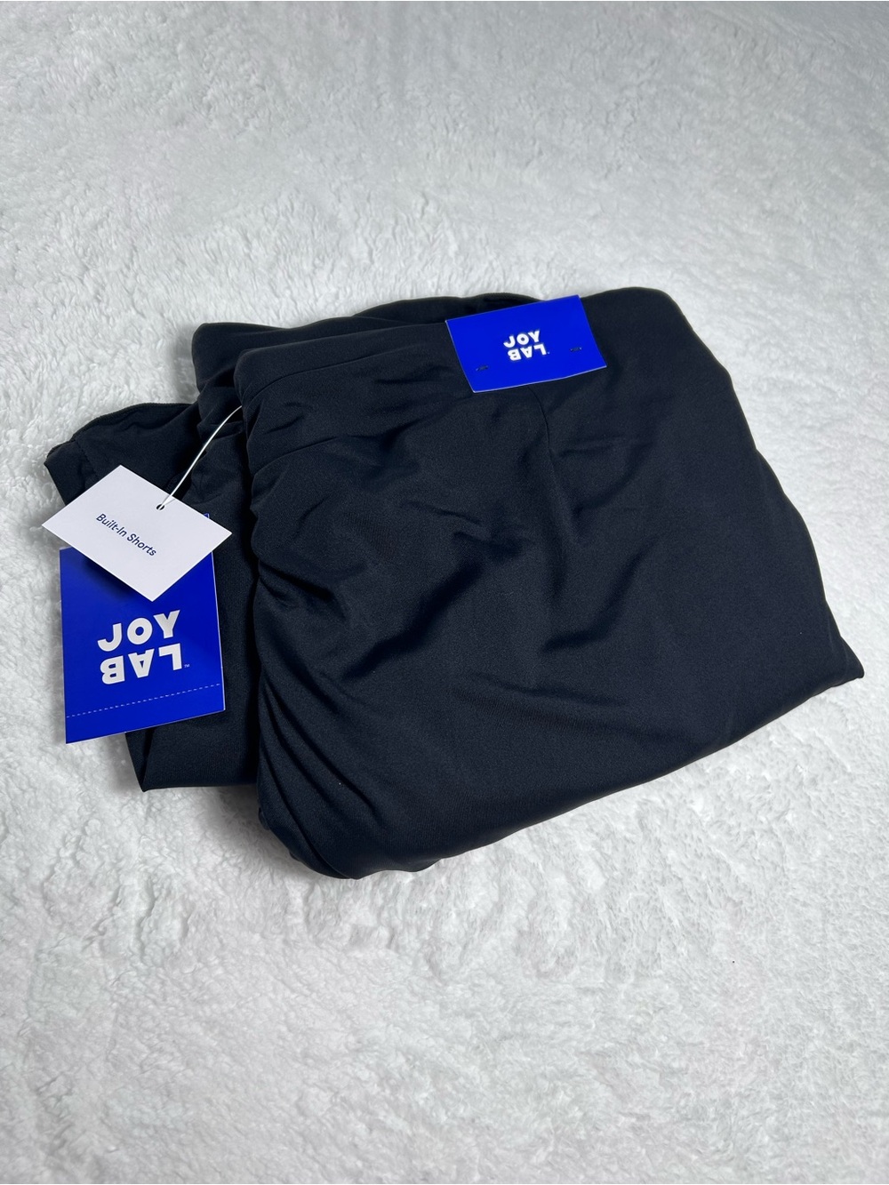NWT Sz L Black Game Day Layered Athletic Skort Skirt - JoyLab, Athleisure Active - Picture 11 of 12